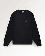 Sweatshirt Embroidered Knot Black