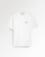 T-shirt Embroidered Knot White