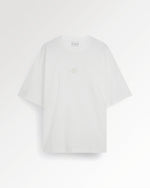 T-shirt Boxy Embroidered White