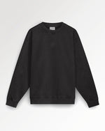Sweatshirt Boxy Embroidered Vintage Black