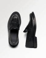 Loafer Woven Twist Black