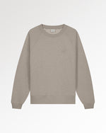 Sweatshirt Embroidered Knot Melange Pure