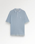 Fine Knit Polo Skyway
