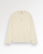 Longsleeve Boxy Embroidered Antique White