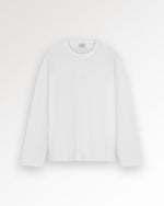 Longsleeve Boxy Embroidered White