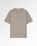 T-Shirt Embroidered Knot Melange Pure