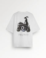 T-shirt Boxy Chrome Fruit White